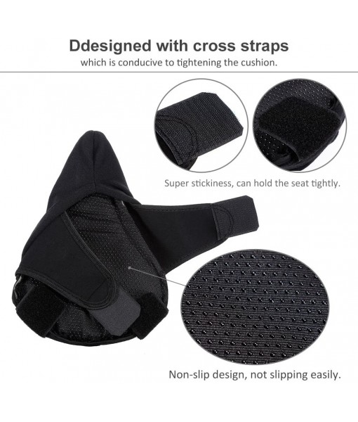 Gel Bike Seat Cover with Cross Straps